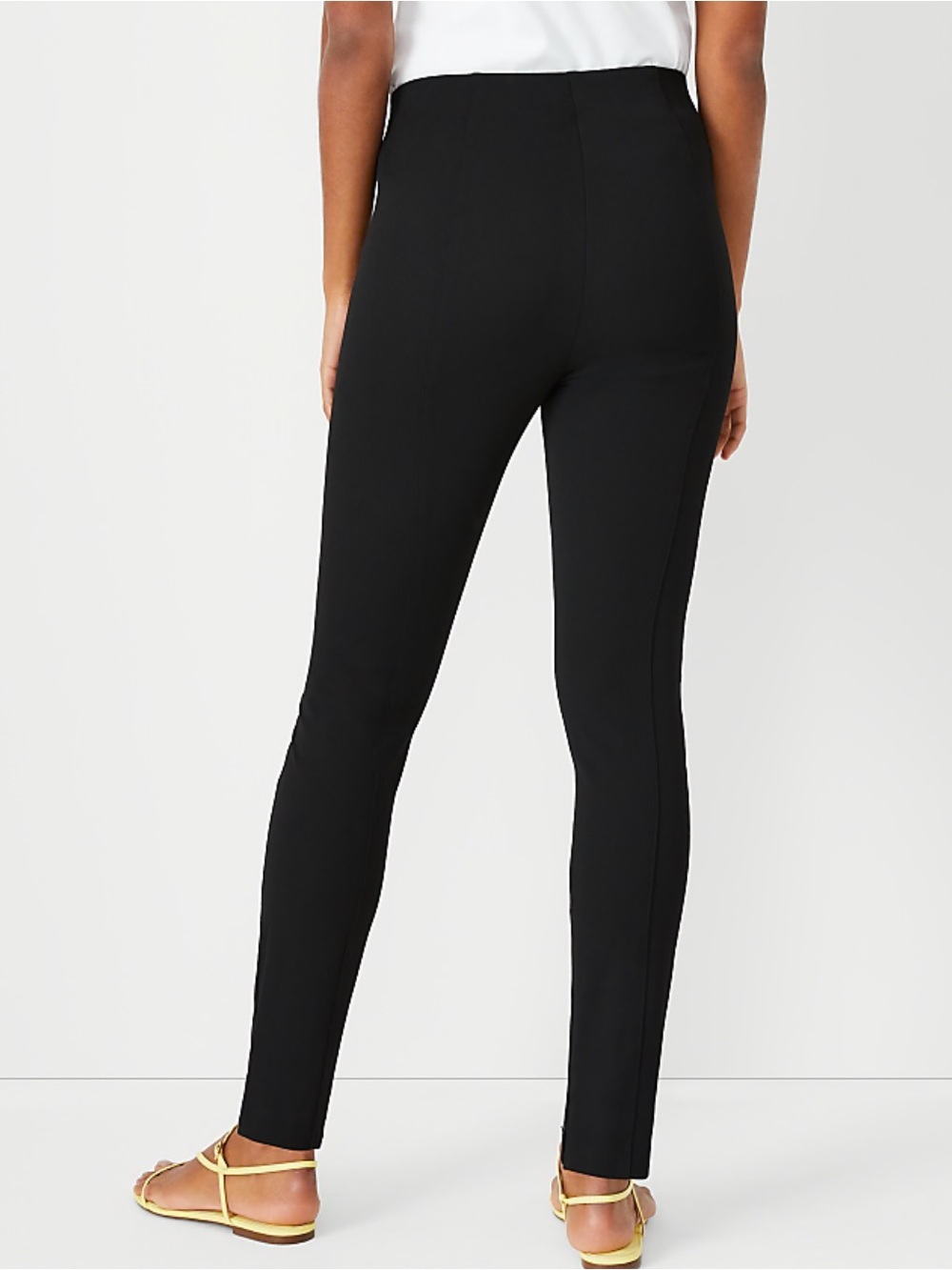 Ann Taylor Audrey Pant in Bi-Stretch - Black - Sz 4 NWOT - Picture 2 of 7